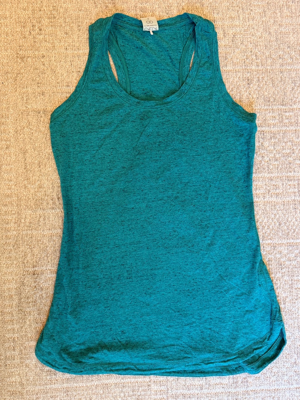 EUC CALIA by Carrie Underwood women’s performance Teal Heather tank size large